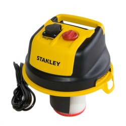 Stanley SXVC20PTE Industrial Vacuum Cleaner Black, Yellow 1200 W
