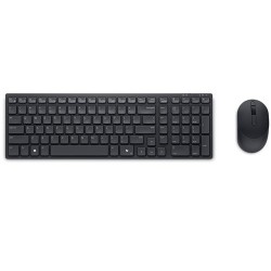 DELL KM555 keyboard Mouse included Universal RF Wireless + Bluetooth QWERTY US International Black
