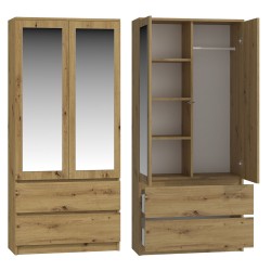 SS-90 Mirror cabinet - Oak...