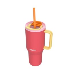 Thermal mug with telescopic...