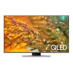 TV Set|SAMSUNG|85"|4K/Smart|QLED|3840x2160|Wireless LAN|Bluetooth|Tizen|Silver|QE85Q80DATXXH
