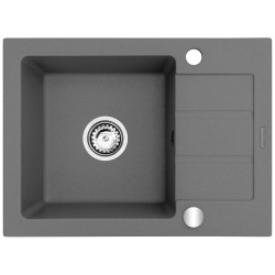 Single-bowl sink with...