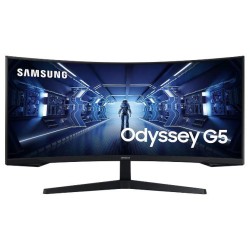 LCD Monitor|SAMSUNG|Odyssey G5|34"|Gaming/Curved/21 : 9|Panel VA|3440x1440|21:9|1 ms|Tilt|Colour Black|LC34G55TWWPXEN
