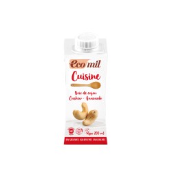 Nutriops Ecomil Cuisine Anacardo 200ml Sin Azucares