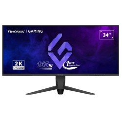 LCD Monitor|VIEWSONIC|34"|Gaming/21 : 9|Panel VA|3440x1440|21:9|165 Hz|Matte|1 ms|Swivel|Height adjustable|Tilt|Colour Black|VX3