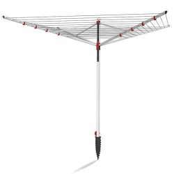 Vileda Sun Lift Plus 60 Black, White Aluminium 60 m