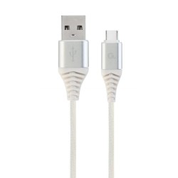 CABLE USB-C TO USB2 2M SIL/WHT/CC-USB2B-AMCM-2M-BW2 GEMBIRD