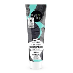 Organic Shop Mint Dentifrico Blanqueador 100g