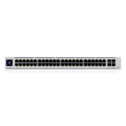 Ubiquiti UniFi Pro 48-Port PoE Managed L2/L3 Gigabit Ethernet (10/100/1000) Power over Ethernet (PoE) 1U Silver