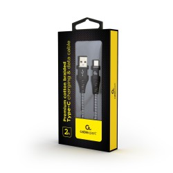 Gembird CC-USB2B-AMCM-2M-BW...