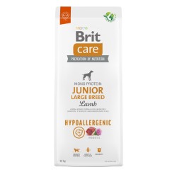 BRIT Care Hypoallergenic Junior Large Breed Lamb - dry dog food - 12 kg
