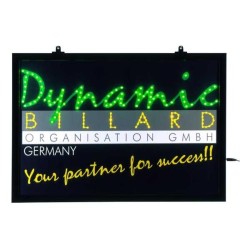 Sign Dynamic Billard with LEDs