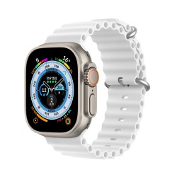 Käevõru Dux Ducis OceanWave Series Apple Watch 38/40/41mm White