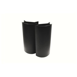 Lower Corner Cover Set for Eliminator & Triumph, black, 4Pcs