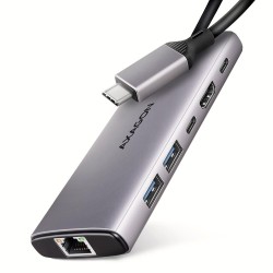 I/O HUB USB-C 6IN1...