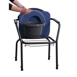 OPEN sanitary chair with...