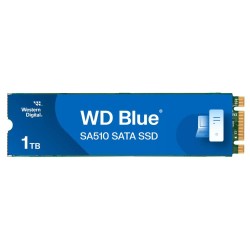 SSD|WESTERN DIGITAL|Blue SA510|1TB|M.2|SATA 3.0|Write speed 520 MBytes/sec|Read speed 560 MBytes/sec|2.38mm|TBW 400 TB|MTBF 1750
