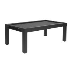 Billiard Table, Pool,Cornilleau Classic Outdoor, 7 ft., black-grey