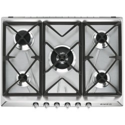 Gaasiplaat Smeg, Victoria, 5 x põletit, 70 cm, rv teras