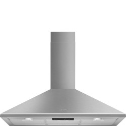 Õhupuhastaja Smeg, Seina, 90cm, RV teras, 588m3/h, 65dB