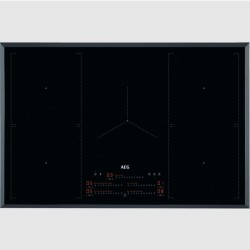 Pliidiplaat AEG, 5 x induktsioon, 80 cm, must, faasitud serv