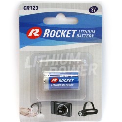 Rocket CR123 Blister pack...