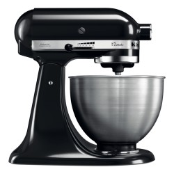 KitchenAid 5K45SSEOB Classic food processor 275 W 4.3 L Black, Metallic