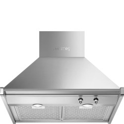 Õhupuhastaja Smeg, Seina, 70 cm, rv teras, 788m3/h, 63 dB