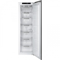 Sügavkülmik Smeg, integreeritav, 178 cm, 204 l, 39 dB, puutetundlik, NoFrost, valge