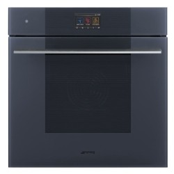 Ahi auru- ja mikrolainefunktsiooniga Smeg Linea, aurupuhastus, 68 l, neptuunhall