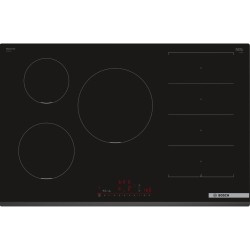 Pliidiplaat Bosch, 5 x induktsioon, 80 cm, must, faasitud esiserv