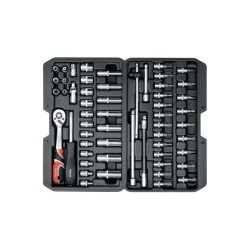 Wrench set YATO 56 pcs 1/4"...