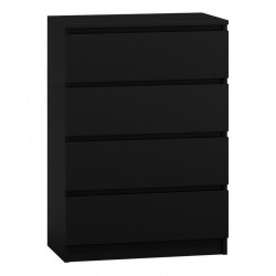 Topeshop M4 CZERŃ chest of...