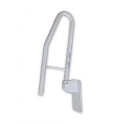 Tiltable bathroom handrail...