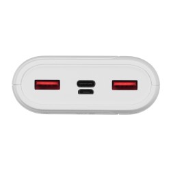 SILICON POWER QS15 Powerbank External battery 20000 mAh 2x USB QC 3.0 1x USB-C PD (SP20KMAPBKQS150W) White