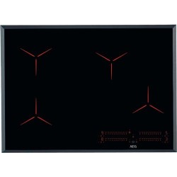 Pliidiplaat AEG, 4 x induktsioon, flexi tsoon, 71 cm, Hob2Hood, faasitud, must