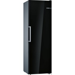 Sügavkülmik Bosch, 186 cm, 242 l, 39 dB, elektrooniline juhtimine, NoFrost, must