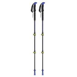 VIKING CARBO LITE TREKKING POLES BLACK/LIME
