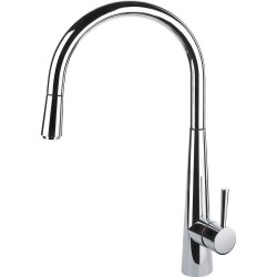 Segisti Smeg, väljatõmmatav dušivoolik, kroom