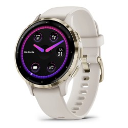 Garmin Venu 3S 3.05 cm (1.2") AMOLED 41 mm Digital 390 x 390 pixels Touchscreen Gold, Ivory Wi-Fi GPS (satellite)