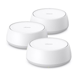 Wireless Router|TP-LINK|Wireless Router|3-pack|5000 Mbps|Mesh|Wi-Fi 7|2x2.5GbE|LAN \ WAN ports 2|Number of antennas 4|DECOBE25(3