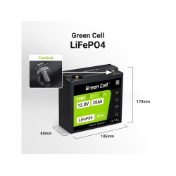 Green Cell LFPGC12V20AH UPS...