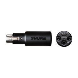 Shure MVX2U recording audio...
