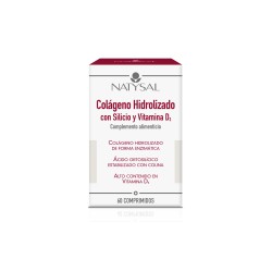Natysal Colageno Con Silicio Vit D3 60 Comp