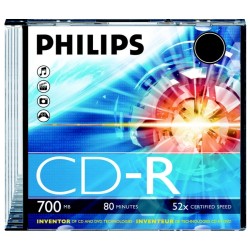Philips CD-R 80 700MB slim...