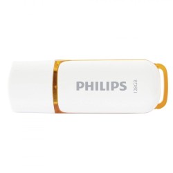 PHILIPS USB 2.0 FLASH DRIVE SNOW EDITION (ORANGE) 128GB
