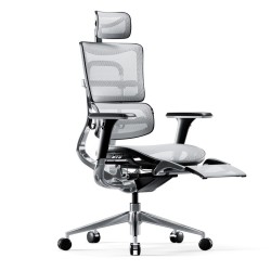Diablo V-Master gaming chair black and white