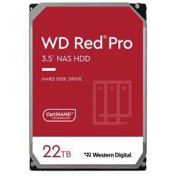 HDD|WESTERN DIGITAL|Red Pro|22TB|SATA|512 MB|7200 rpm|3,5"|WD221KFGX