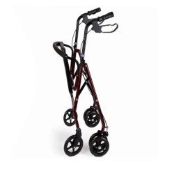 Four-wheel walker with seat...
