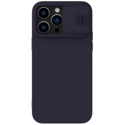 Telefoniümbris Nillkin CamShield Silky Magnetic Silicone Apple iPhone 14 Pro tumelilla